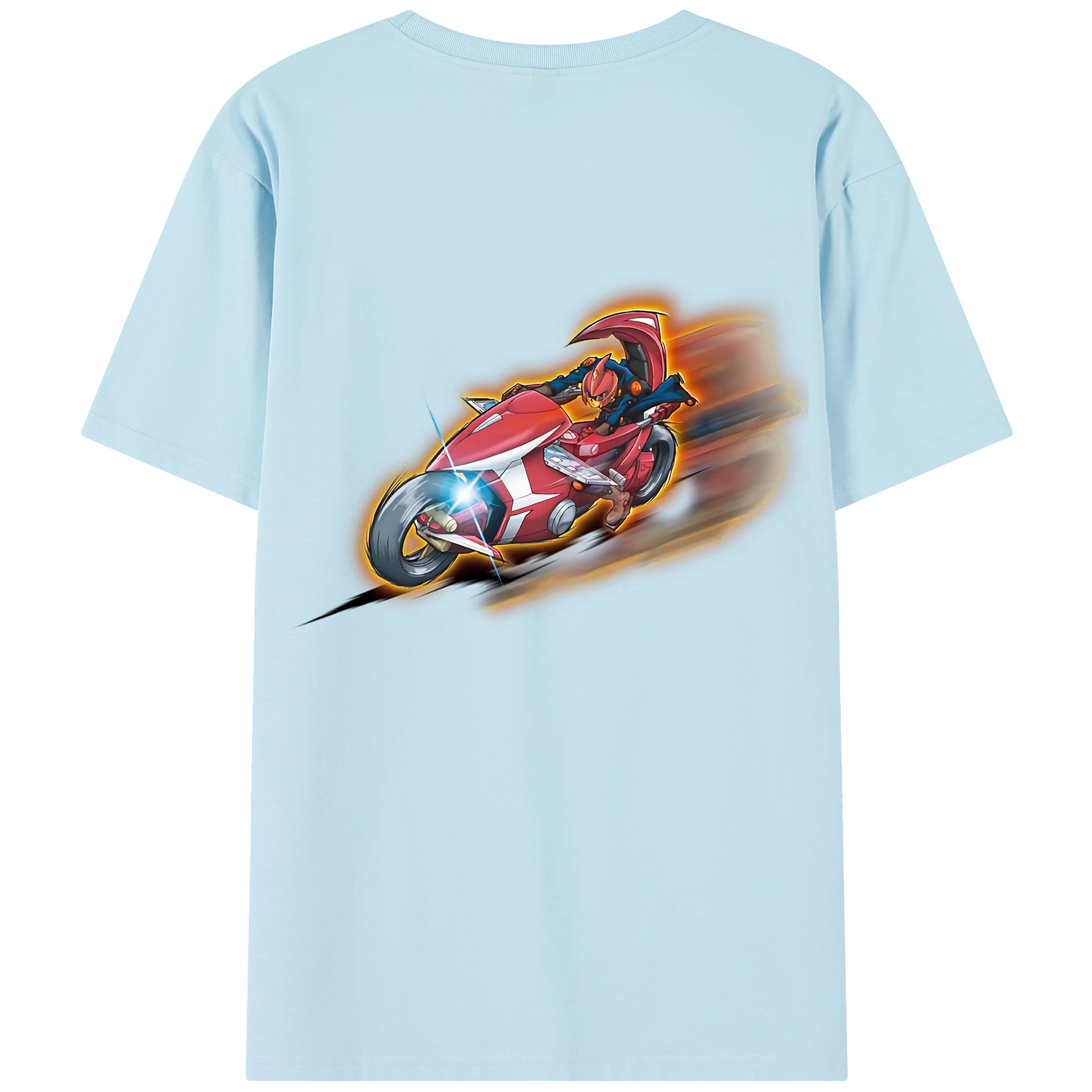 （画像用） 遊☆戯☆王 Yu-Gi-Oh! 綿100％半袖Tシャツ（背面プリント）